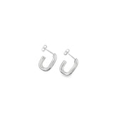 The Single Curve Stud Earrings