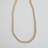 Riviera Square Tennis Necklace
