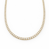 Riviera Square Tennis Necklace