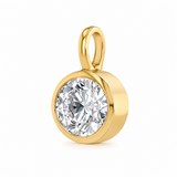 Round bezel pendant